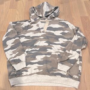 Aerie oversized camo sweatshirt